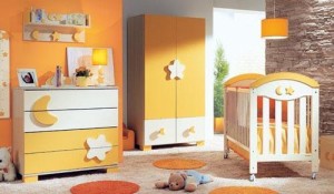 mobila-copii-portocalie